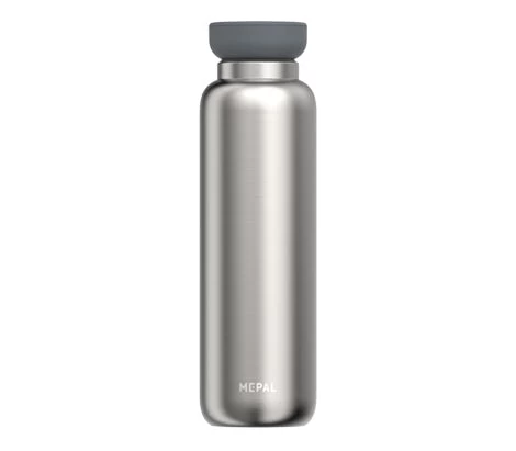 Mepal Isoleerfles Ellipse 900 Ml - Natural Brushed Rvs