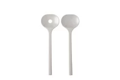 Mepal Saladebestek Bloom 2-delig - Pebble White