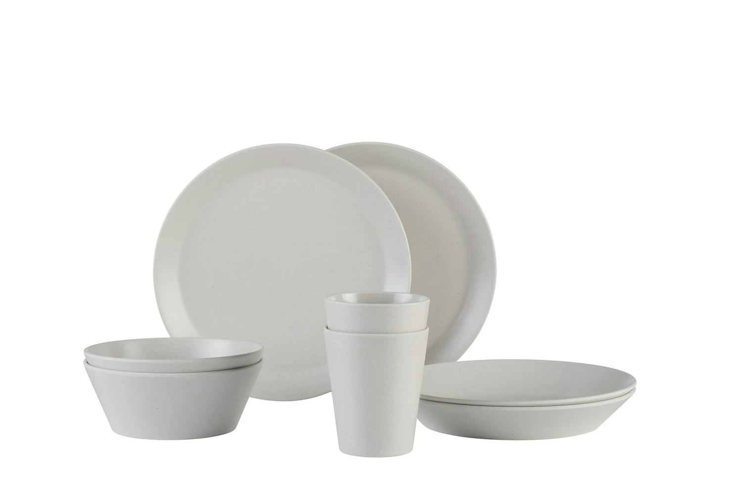 Mepal Diep Bord Bloom 220 Mm - Pebble White 2 Mepal Diep Bord Bloom 220 Mm - Pebble White - Afbeelding 2