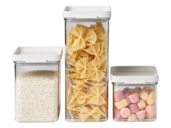 Mepal Omnia Rechthoekige Bewaardozen Set - Nordic White