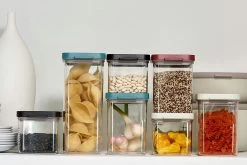 Mepal Bewaardoos Omnia Rechthoekig 1100 Ml - Black -Mepal 10641100 1064120 1064130 storage box omnia usp perfectly stackable x