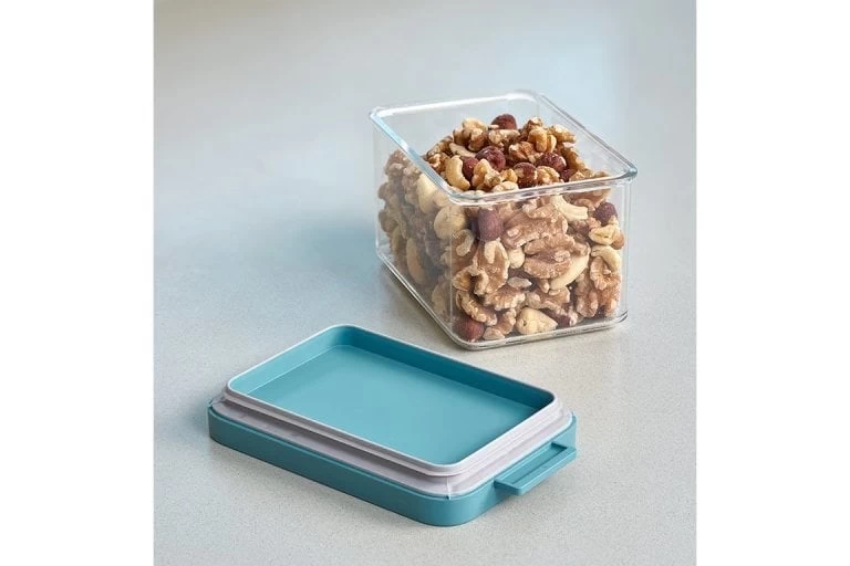 Mepal Bewaardoos Omnia Rechthoekig 700 Ml - Nordic White 3 Mepal Bewaardoos Omnia Rechthoekig 700 Ml - Nordic White - Afbeelding 3