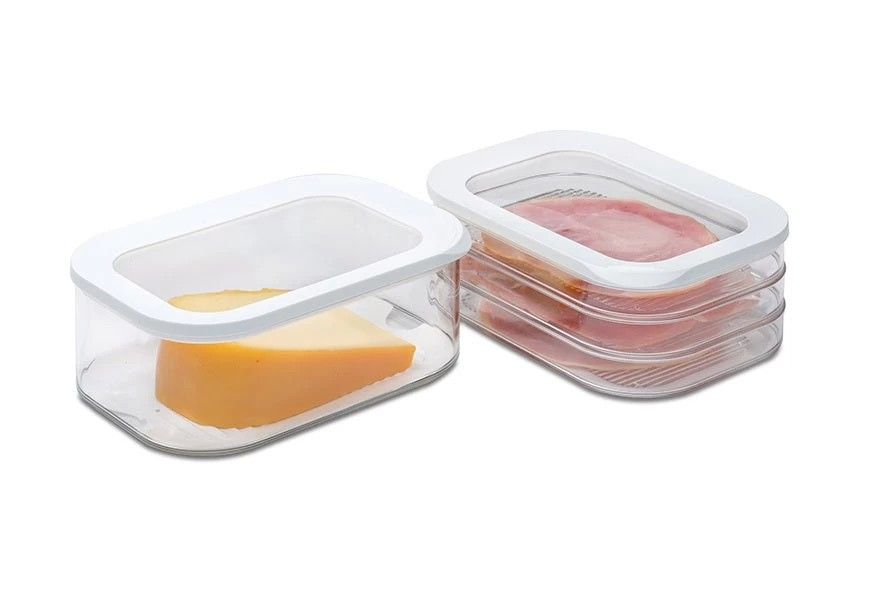 Mepal Vleeswarendoos Modula 550/3 - Wit 2 Mepal Vleeswarendoos Modula 550/3 - Wit - Afbeelding 2