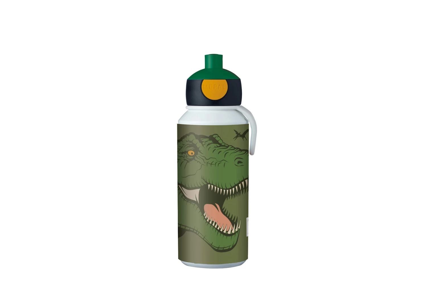 Mepal Drinkfles Campus Pop-up 400 Ml - Dino 1 Mepal Drinkfles Campus Pop-up 400 Ml - Dino