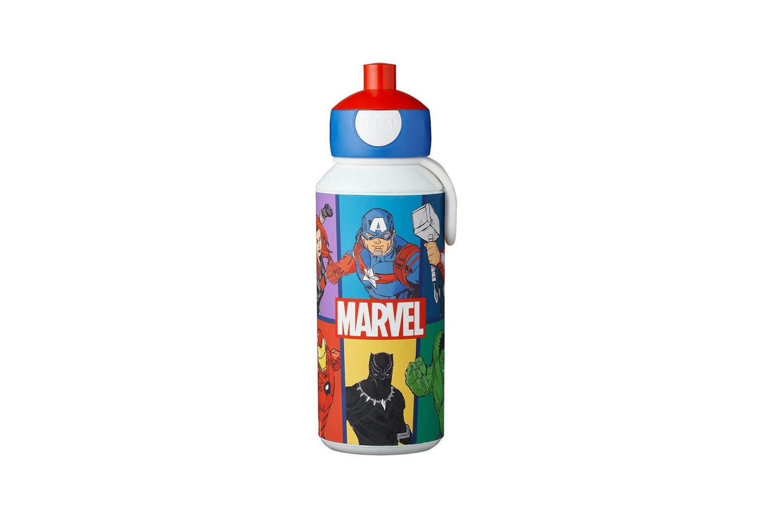 Mepal Drinkfles Campus Pop-up 400 Ml - Avengers 1 Mepal Drinkfles Campus Pop-up 400 Ml - Avengers