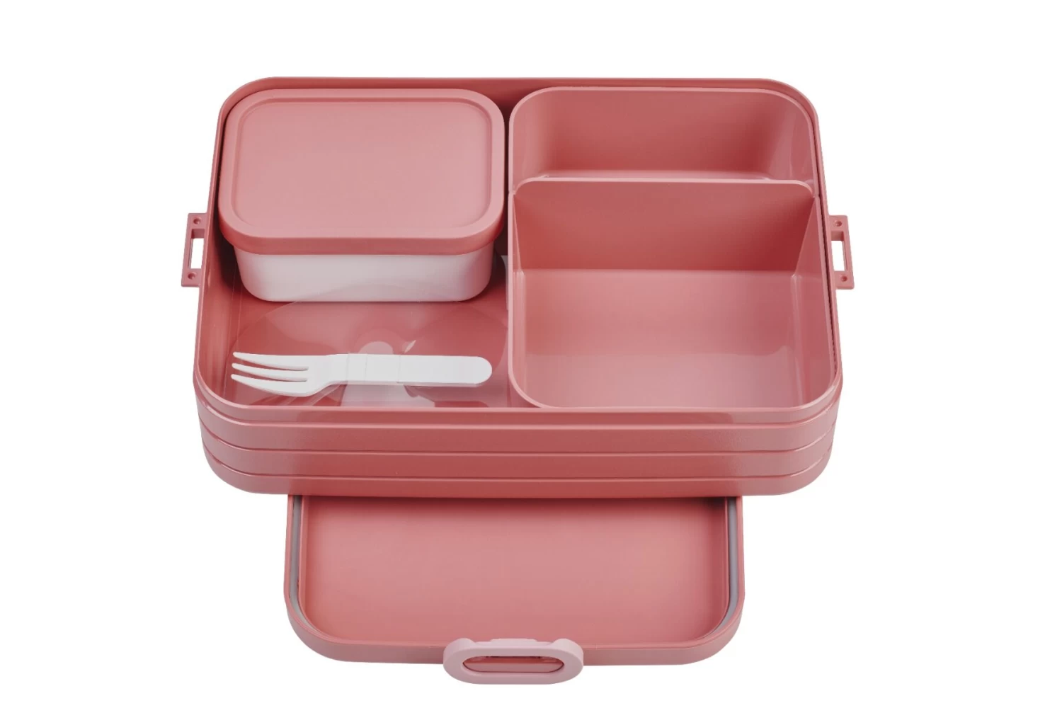 Mepal Tab Large Bento Lunchbox 25,5 X 17 Cm Kunststof Vivid Mauve 2 Mepal Tab Large Bento Lunchbox 25,5 X 17 Cm Kunststof Vivid Mauve - Afbeelding 2