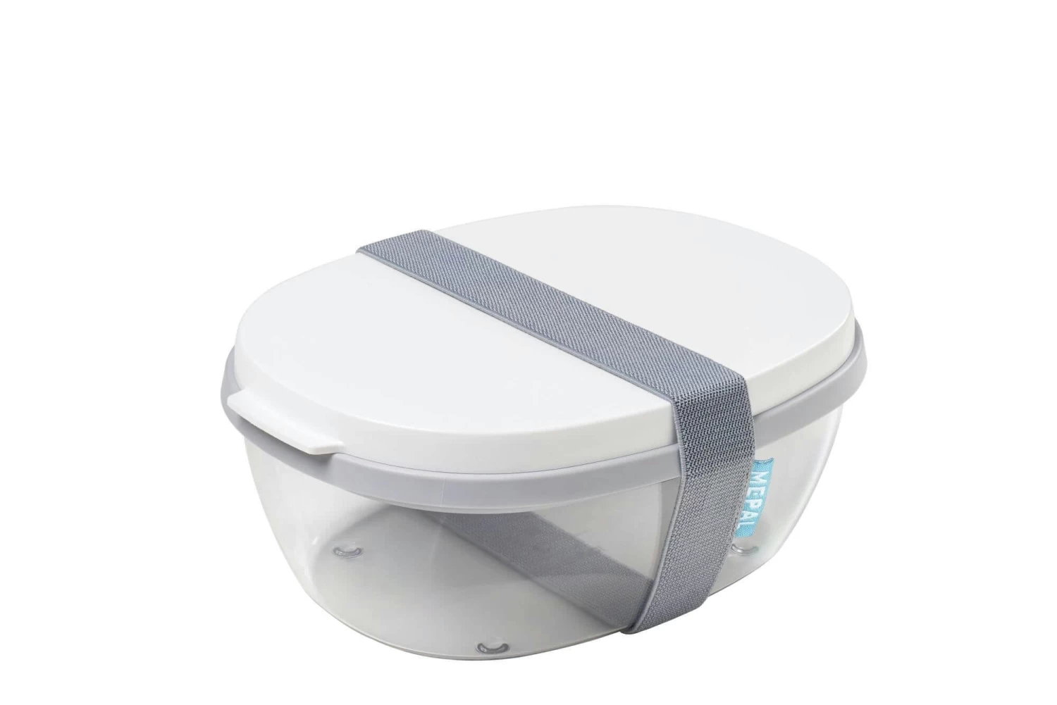 Mepal Saladbox Ellipse - Wit OP=OP 1 Mepal Saladbox Ellipse - Wit OP=OP