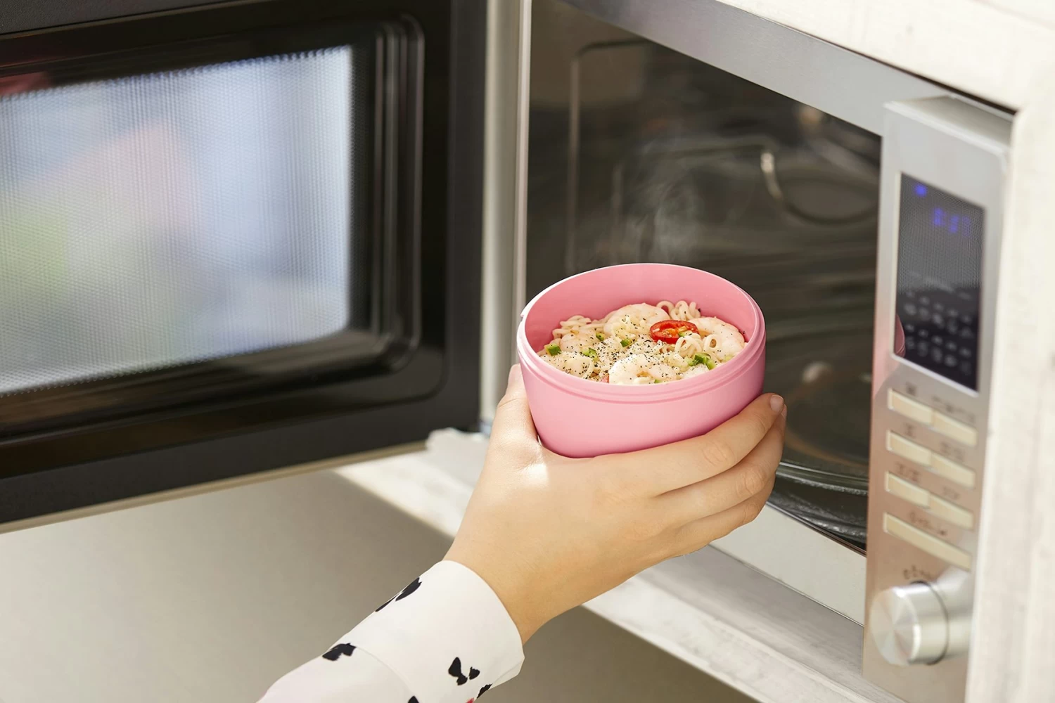 Mepal Snackpot Ellipse 500 Ml - Wit OP=OP 3 Mepal Snackpot Ellipse 500 Ml - Wit OP=OP - Afbeelding 3