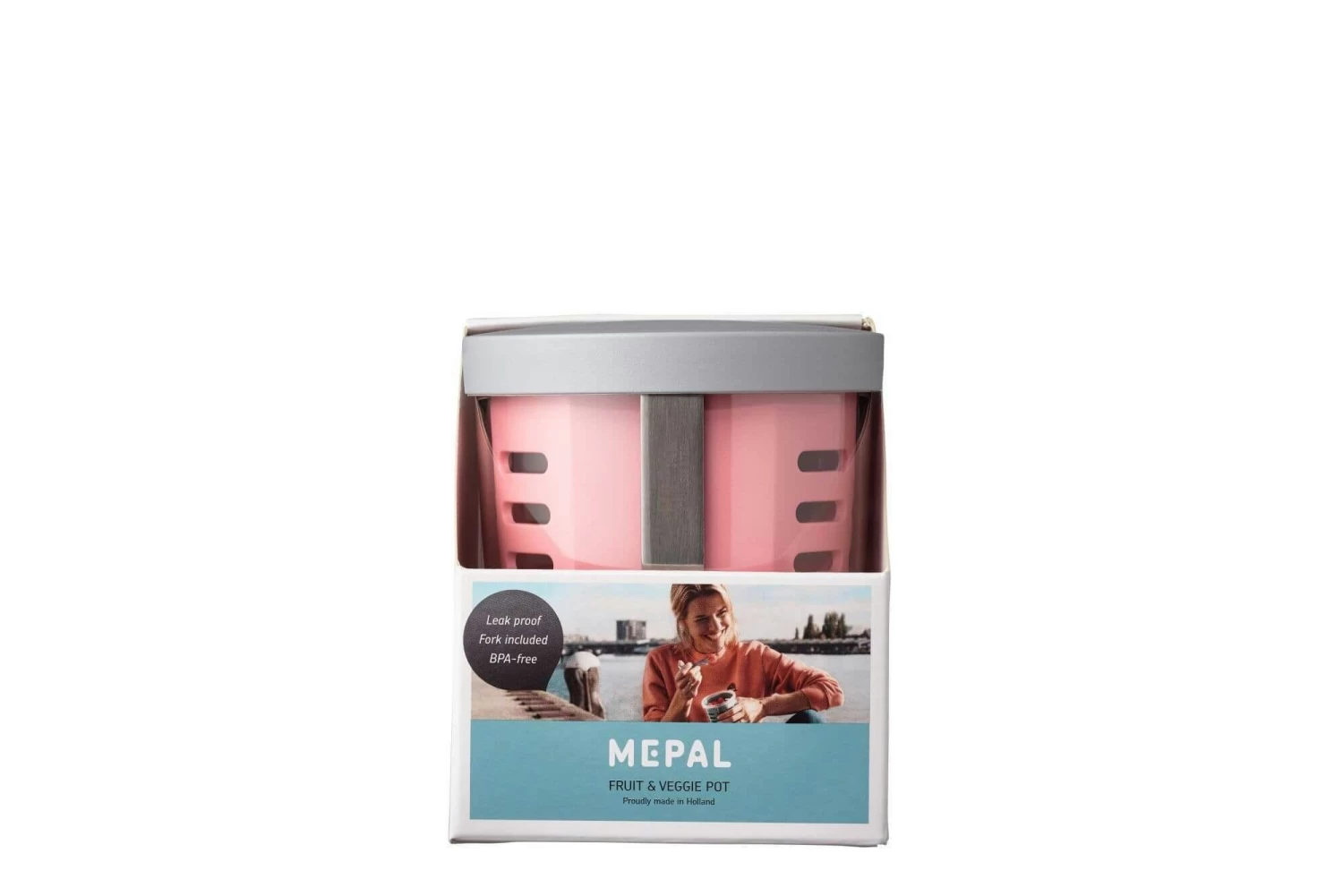 Mepal Fruit- Veggiepot Ellipse - Nordic Pink OP=OP 1 Mepal Fruit- Veggiepot Ellipse - Nordic Pink OP=OP