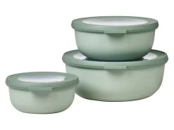 Mepal Cirqula 3-delige 350 + 750 + 1250 Ml Multikom Set