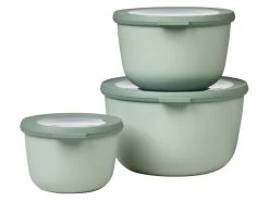 Mepal Cirqula 3-delige 500 + 1000 + 2000 Ml Multikom Set