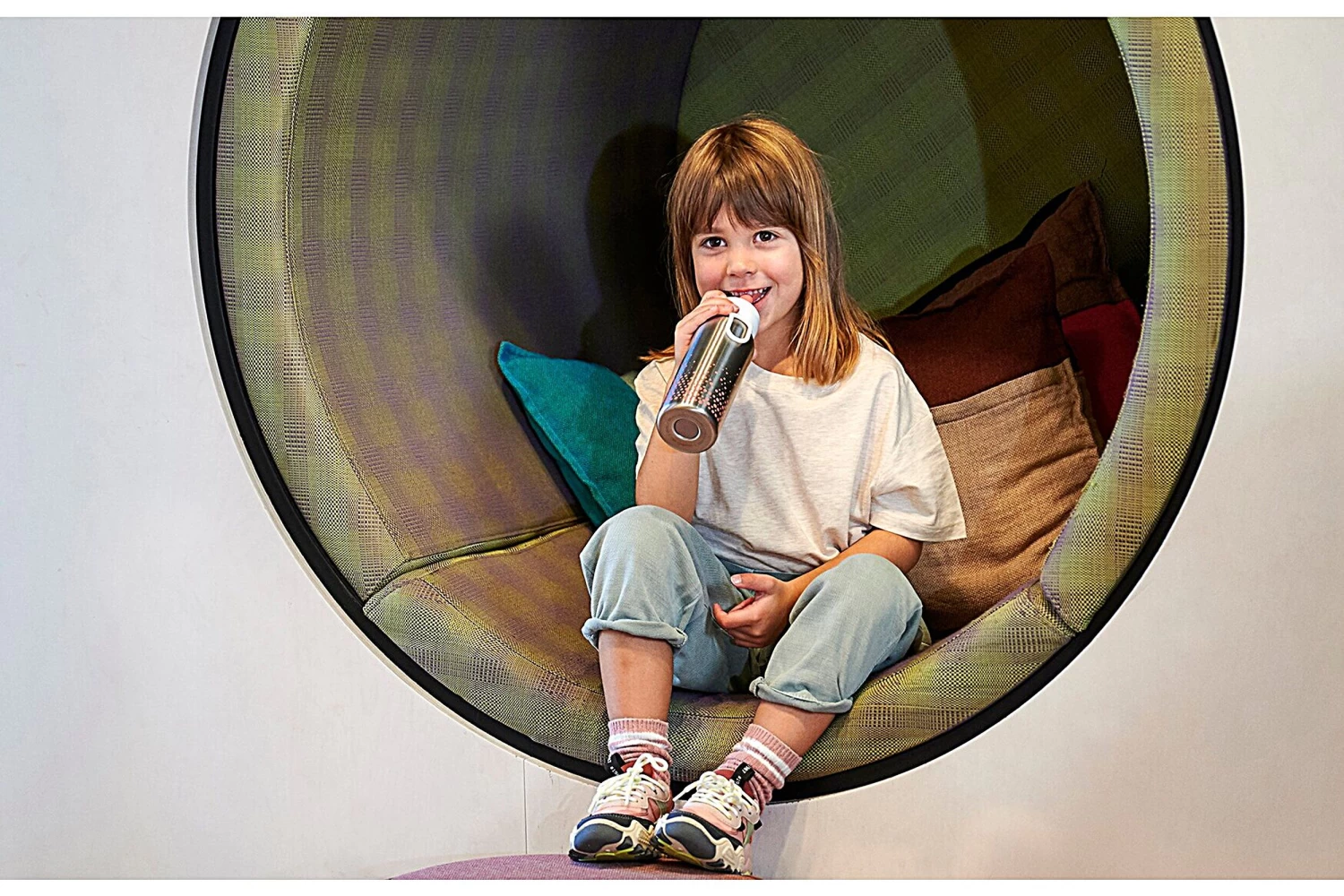 Mepal Campus 350 Ml Flip-Up Isoleer Drinkfles 2 Mepal Campus 350 Ml Flip-Up Isoleer Drinkfles - Afbeelding 2