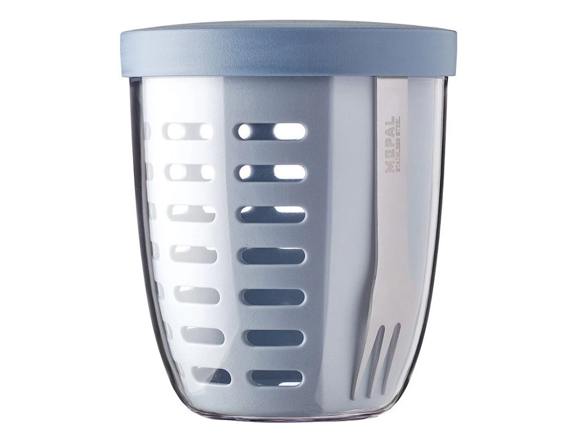 Mepal Ellipse Fruit- & Veggie Pot - Nordic Blue 1 Mepal Ellipse Fruit- & Veggie Pot - Nordic Blue