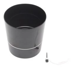 Mepal Hydro Herb Kruidenpot 13 Cm Kunststof Zwart