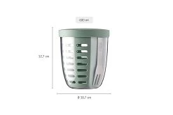 Mepal Ellipse Fruit- & Veggie Pot - Nordic Blue 8 Mepal Ellipse Fruit- & Veggie Pot - Nordic Blue -Mepal 5b25af7e6c564239