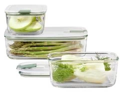 Mepal EasyClip Glas 3-delige Set Vershouddozen