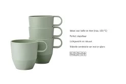 Mepal Silueta 300 Ml Set Van 4 Mokken -Mepal 65f043db87c2b1.73134369