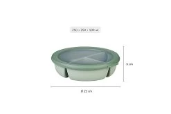 Mepal Cirqula Bento Bowl Ronde Verhouddoos -Mepal 65fc3d8f02e949.08655645