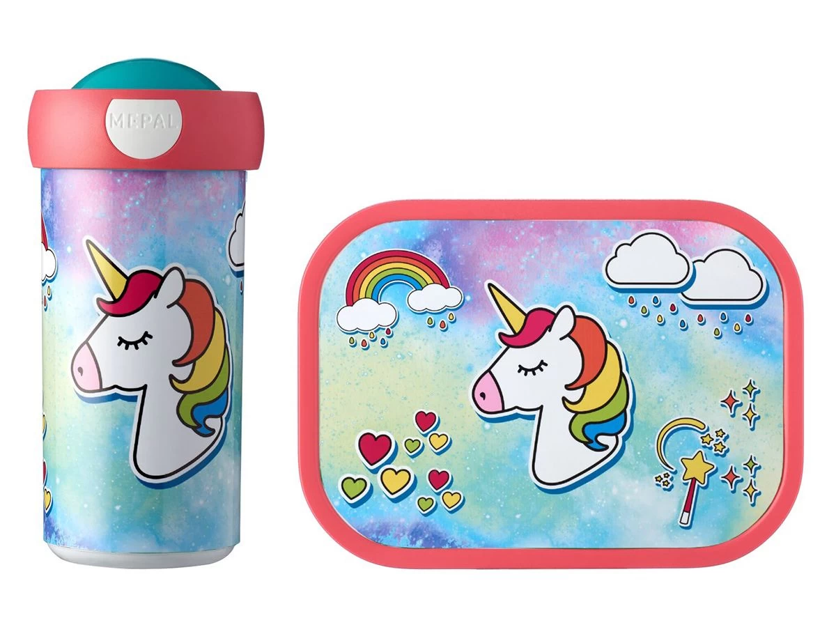 Mepal Campus Schoolbeker Met Lunchbox - Unicorn 1 Mepal Campus Schoolbeker Met Lunchbox - Unicorn