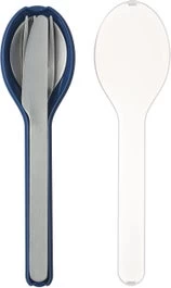 Mepal Bestekset Ellipse Donkerblauw 3-delig
