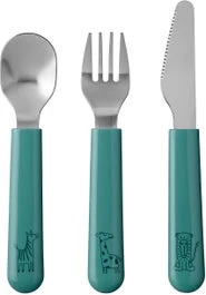 Mepal Kinderbestekset Mio Blauw 3-delig