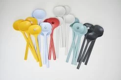 Mepal Saladebestek Bloom 2-delig - Pebble Black 5 Mepal Saladebestek Bloom 2-delig - Pebble Black -Mepal Bloom salad server set pebble colours 2022 09 20 123928 obio