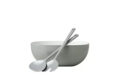 Mepal Saladebestek Synthesis - Grey -Mepal Synthesis serving bowl 4.0 l with salad server set grey 2022 09 02 145027 udhm