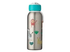 Mepal Flip-Up Campus 350 Ml Isoleerfles - Animal Friends