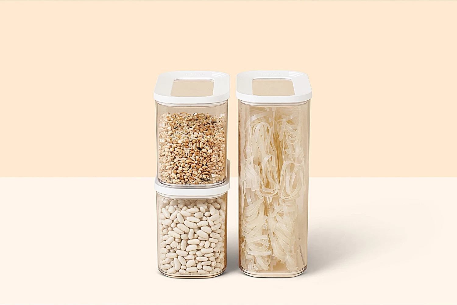 Mepal Modula 3-delige Set Rechthoekige Bewaardozen 5 Mepal Modula 3-delige Set Rechthoekige Bewaardozen - Afbeelding 5