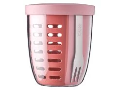 Mepal Ellipse Fruit & Veggie Pot - Vivid Mauve