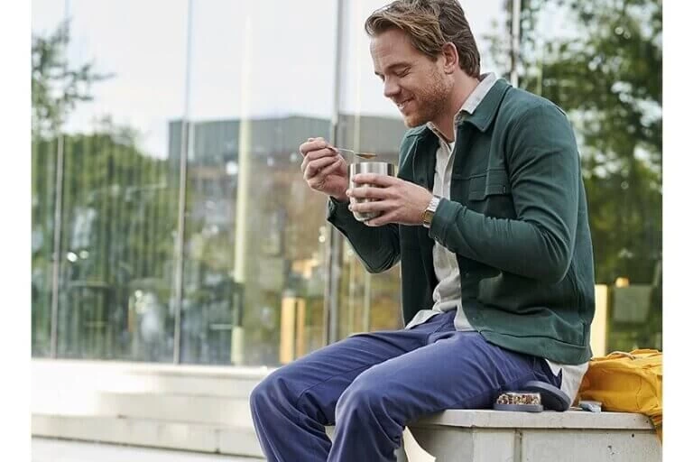 Mepal Ellipse Isoleer Lunchpot 500 + 200 Ml Rvs Titanium 2 Mepal Ellipse Isoleer Lunchpot 500 + 200 Ml Rvs Titanium - Afbeelding 2