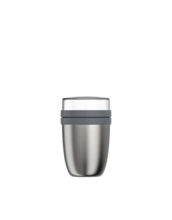 Mepal Isoleer Lunchpot Ellipse - Natural Brushed