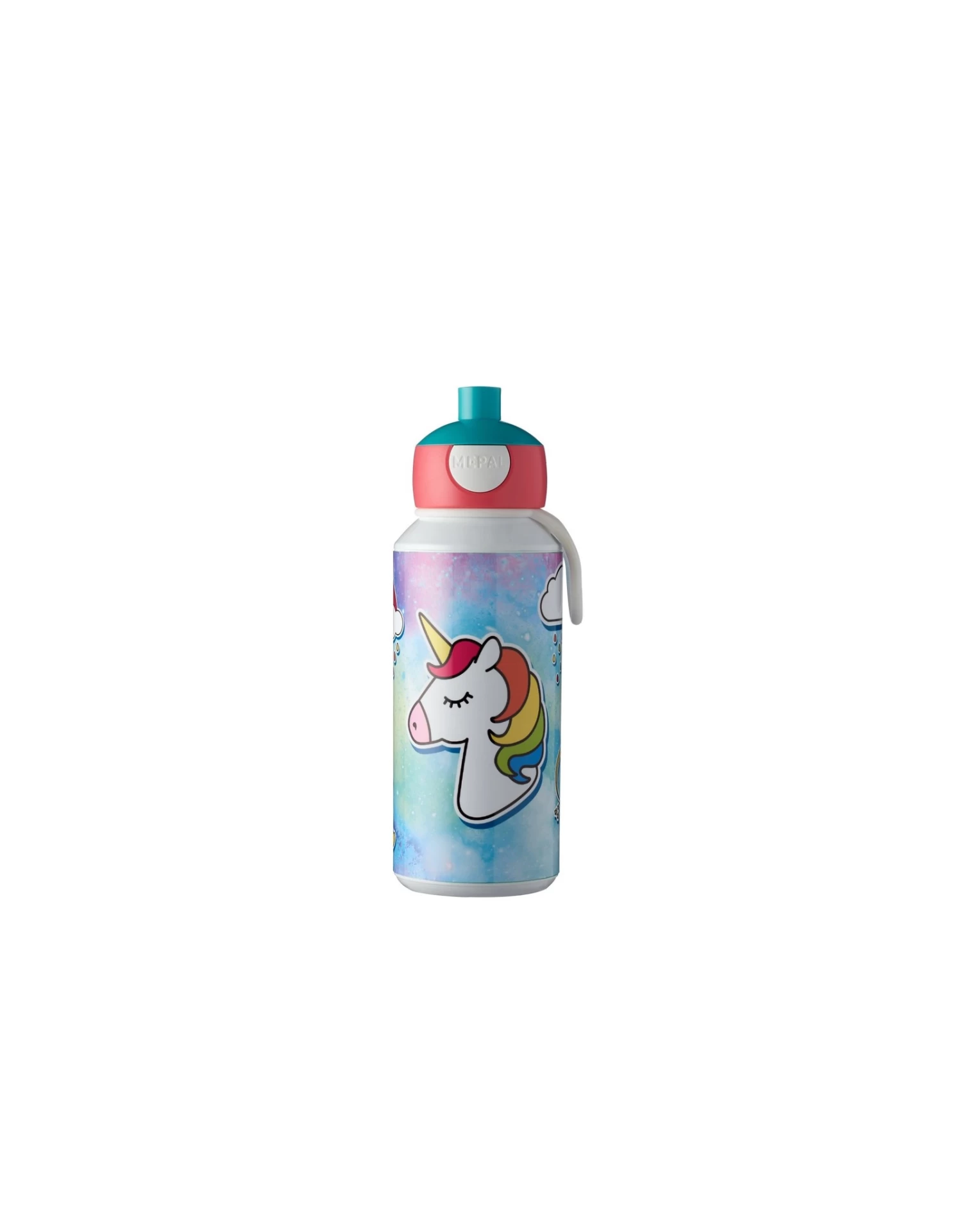 Mepal Drinkfles Pop-Up Campus 400ml - Unicorn 1 Mepal Drinkfles Pop-Up Campus 400ml - Unicorn