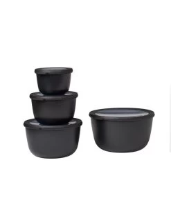 Mepal Multikom Cirqula 4-delige Set (500+1000+2000+3000) - Nordic Black
