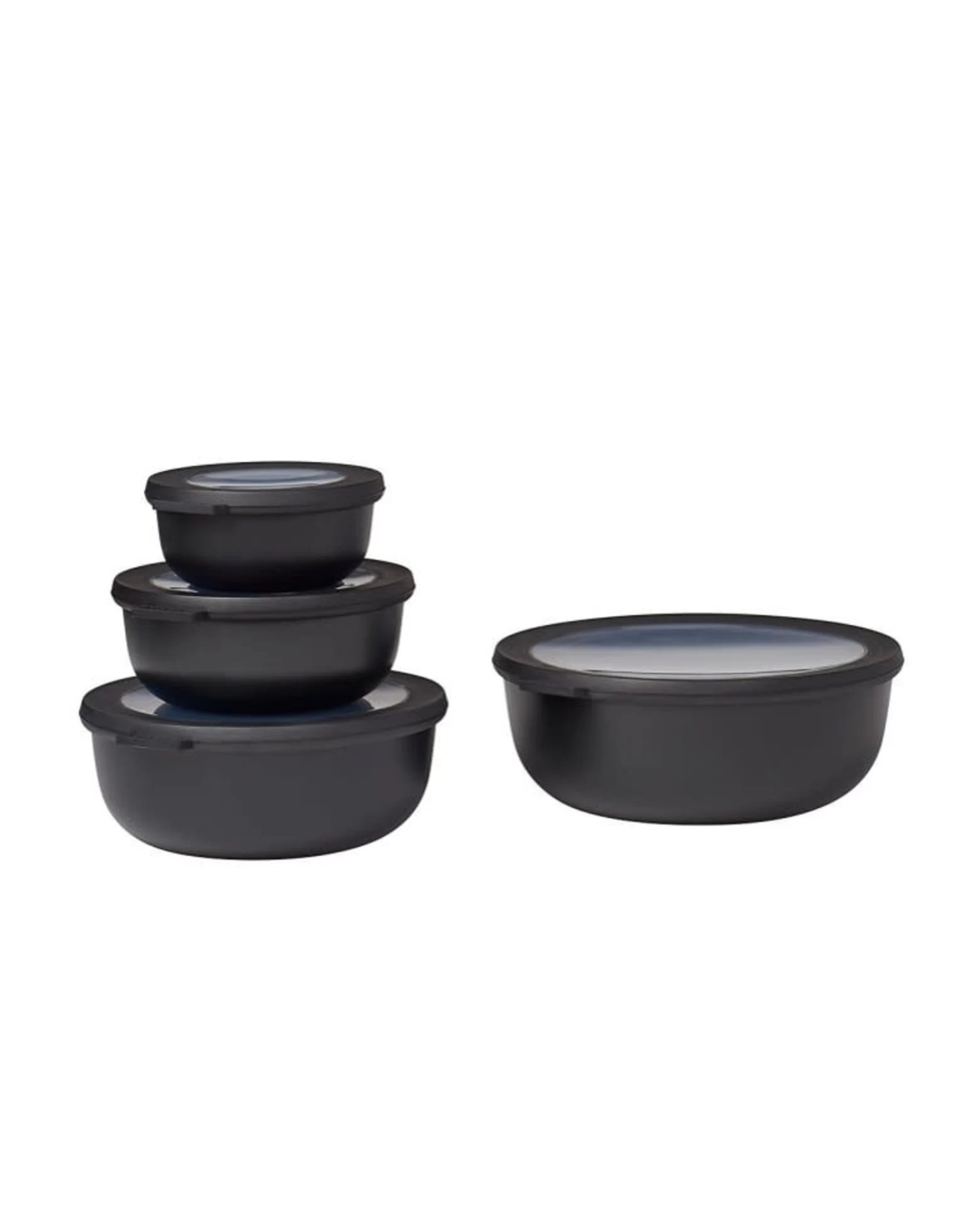 Mepal Multikom Cirqula 4-delige Set (350+750+1250+2250) - Nordic Black 1 Mepal Multikom Cirqula 4-delige Set (350+750+1250+2250) - Nordic Black