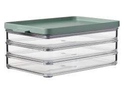 Mepal Omnia Vleeswaren Nordic Sage 3-laags Koelkastdoos