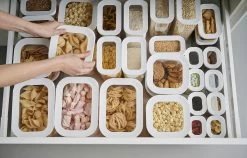 Mepal Bewaardoos Modula 2000 Ml - Wit -Mepal modula storage boxes usp visible content