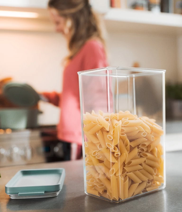 Mepal Bewaardoos Omnia Rechthoekig 2000 Ml - Nordic Black 3 Mepal Bewaardoos Omnia Rechthoekig 2000 Ml - Nordic Black - Afbeelding 3