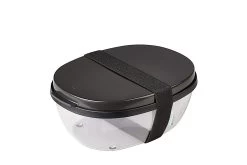 Mepal Ellipse Saladebox 1,3 L Kunststof Nordic Black