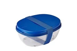 Mepal Ellipse Saladebox 1,3 L Kunststof Vivid Blue