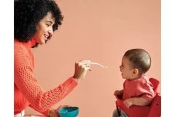 Mepal Babylepel Mio Set Van 2 - Deep Blue OP=OP -Mepal set babylepel mio 2 stuks